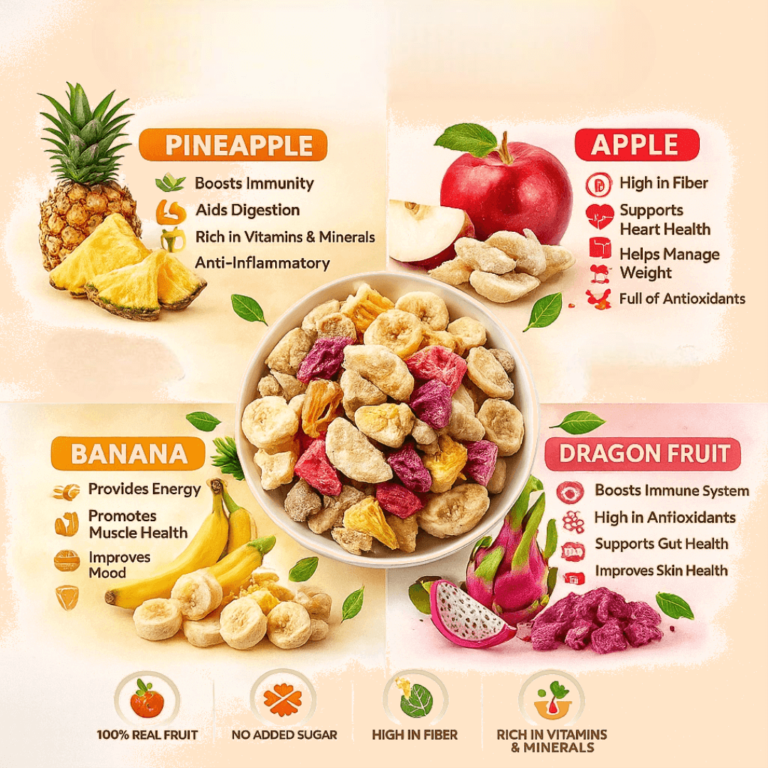 10 Health Benefits of Freeze-Dried Fruits